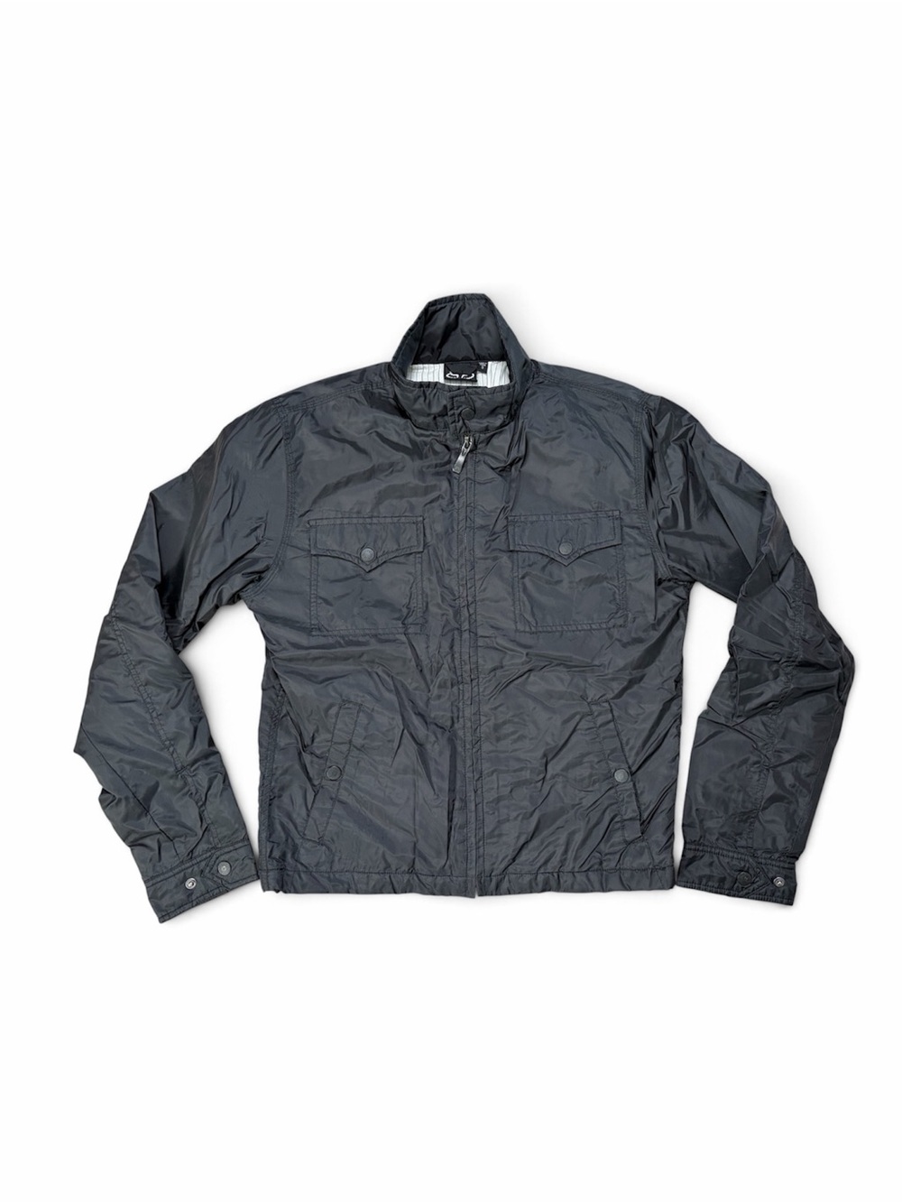 Fox Racing Black Insulated Zip-Up Jacket Mens Size S Utility Pockets RN97275